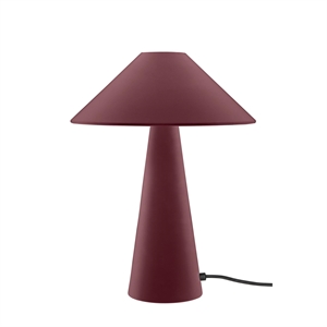 Globen Lighting Cannes Bordlampe Burgundy