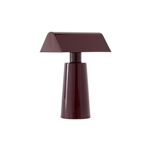 &Tradition Caret MF1 Transportabel Lampe Mørk Bordeaux