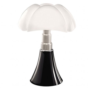 Martinelli Luce Pipistrello 1965 Bordlampe Sort