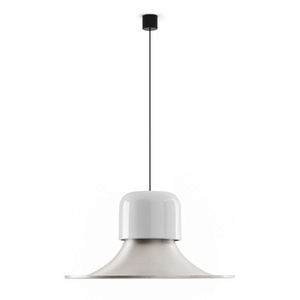 Stilnovo Campana Pendel Glossy Gray/Aluminium