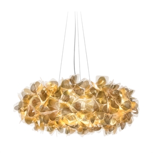 SLAMP Clizia Mama Non Mama Pendel Stor Guld/Transparent Wire