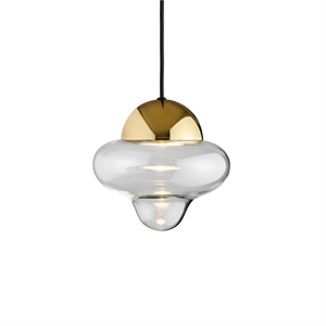 Design By Us Nutty Pendel Klar/Guld