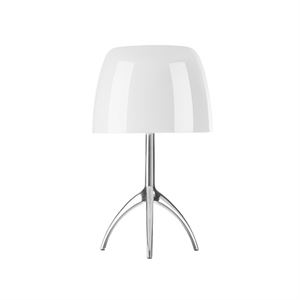 Foscarini Lumiere Bordlampe Piccola Hvid Aluminium