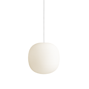 New Works Lantern Pendel i Matteret Hvid Opal Glas Mellem